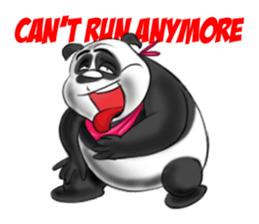 Giggle Panda sticker #14934482