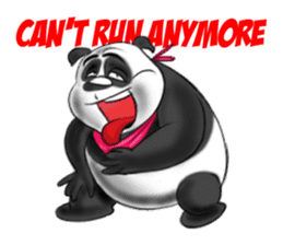 Giggle Panda sticker #14934482