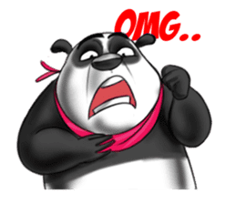 Giggle Panda sticker #14934483