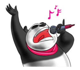 Giggle Panda sticker #14934487