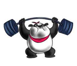 Giggle Panda sticker #14934488