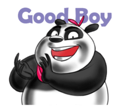 Giggle Panda sticker #14934489