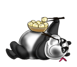 Giggle Panda sticker #14934494