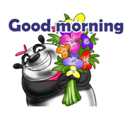 Giggle Panda sticker #14934495