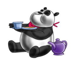 Giggle Panda sticker #14934496