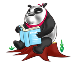 Giggle Panda sticker #14934499