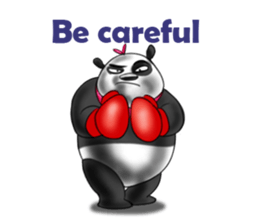 Giggle Panda sticker #14934500