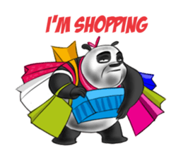 Giggle Panda sticker #14934503