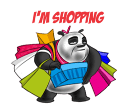 Giggle Panda sticker #14934503