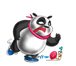 Giggle Panda sticker #14934506