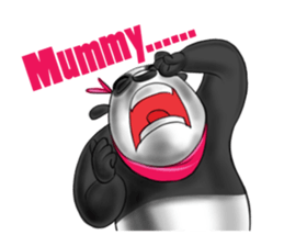 Giggle Panda sticker #14934511