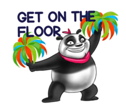 Giggle Panda sticker #14934512