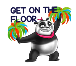 Giggle Panda sticker #14934512