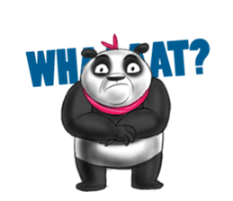 Giggle Panda sticker #14934514