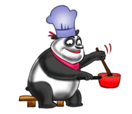 Giggle Panda sticker #14934517