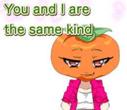 Lovely Girls Fruits Valentine. sticker #14934957