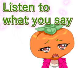 Lovely Girls Fruits Valentine. sticker #14934977