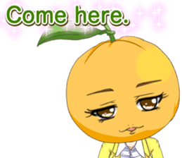 Lovely Girls Fruits Valentine. sticker #14934978