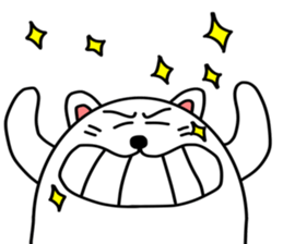 Shikamarukun of a cat sticker #14935018