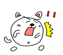 Shikamarukun of a cat sticker #14935020