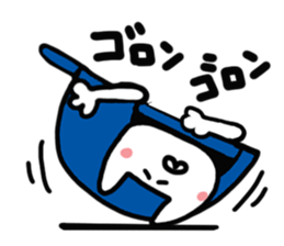 Kitty of a hat. sticker #14935073