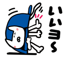 Kitty of a hat. sticker #14935084