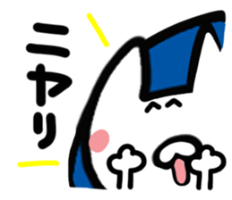 Kitty of a hat. sticker #14935087