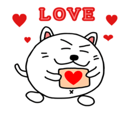 Shikamarukun of a cat 2 sticker #14935826