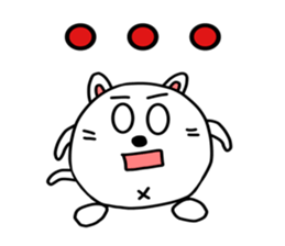 Shikamarukun of a cat 2 sticker #14935827
