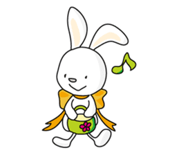 Bunny's ribbon sticker #14935991