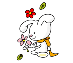 Bunny's ribbon sticker #14936008