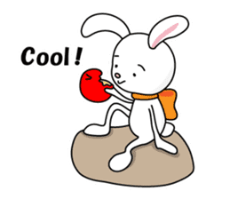 Bunny's ribbon sticker #14936018