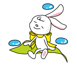 Bunny's ribbon sticker #14936019
