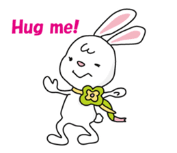 Bunny's ribbon sticker #14936023