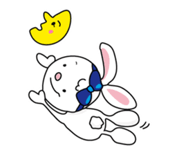 Bunny's ribbon sticker #14936028