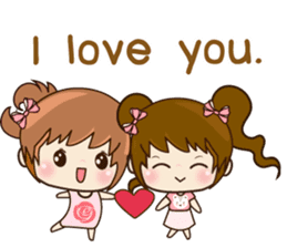 Ping & Ming Happy Valentine's Day 2017 sticker #14936097