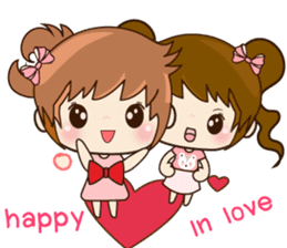 Ping & Ming Happy Valentine's Day 2017 sticker #14936105