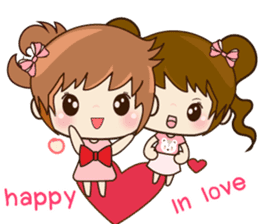Ping & Ming Happy Valentine's Day 2017 sticker #14936105
