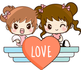 Ping & Ming Happy Valentine's Day 2017 sticker #14936113