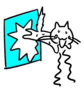 OMG failed cat 2 sticker #14936370