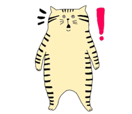 ginger cat sticker #14936559