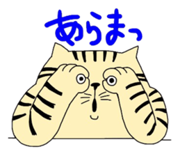 ginger cat sticker #14936576