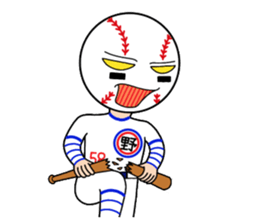 Mr. Baseball-Play Ball sticker #14936682
