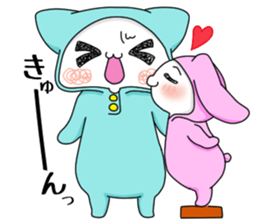 Sticker of Valentine and the study etc. sticker #14936927