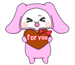 Sticker of Valentine and the study etc. sticker #14936936