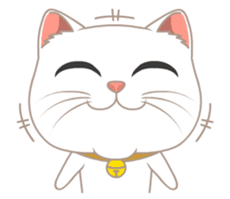 What a cute cat sticker #14937231