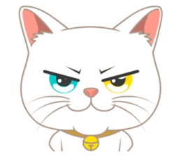 What a cute cat sticker #14937238