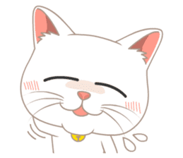 What a cute cat sticker #14937247