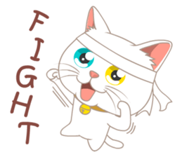 What a cute cat sticker #14937249