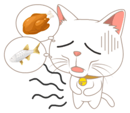 What a cute cat sticker #14937253